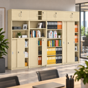 Schrank-Set MIRELLI, Typ D, Aufbau, Birke Schrank-Set MIRELLI, Typ D, Aufbau, Birke
