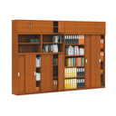 Schrank-Set MIRELLI, Typ D, Aufbau, Kirsche