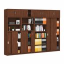Schrank-Set MIRELLI, Typ D, Aufbau, Nussbaum Schrank-Set MIRELLI, Typ D, Aufbau, Nussbaum