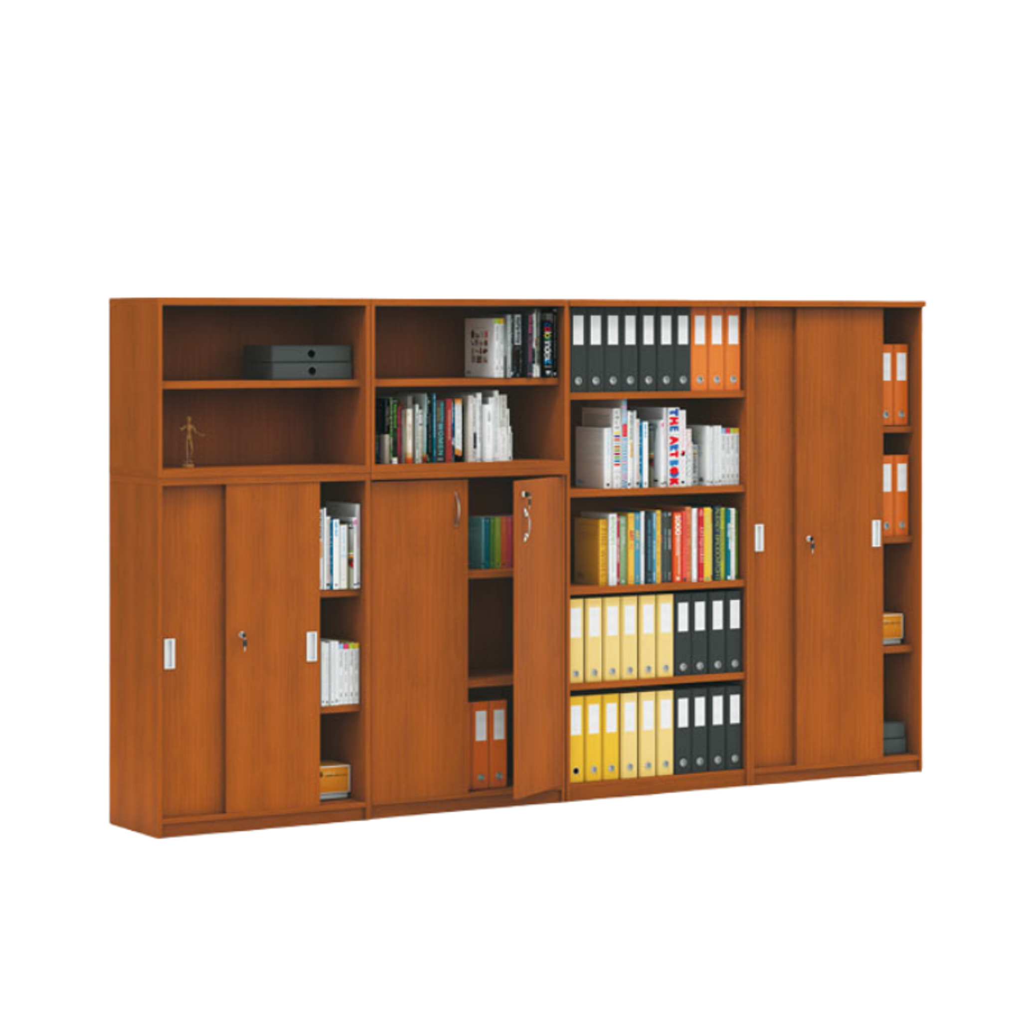 Schrank-Set MIRELLI, Typ D, Kirschbaum