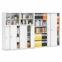 Schrank-Set MIRELLI, Typ D, weiß