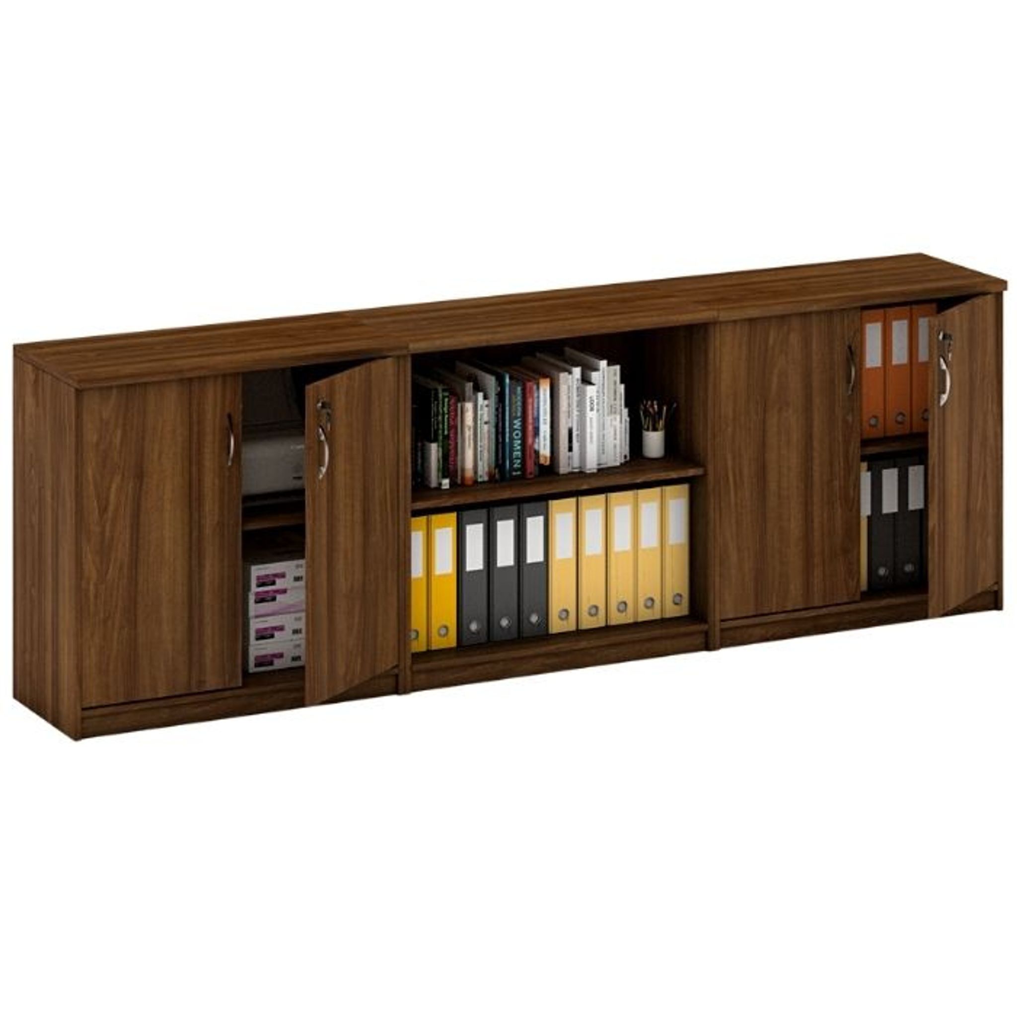 Schrank-Set MIRELLI, Typ I – Nussbaum