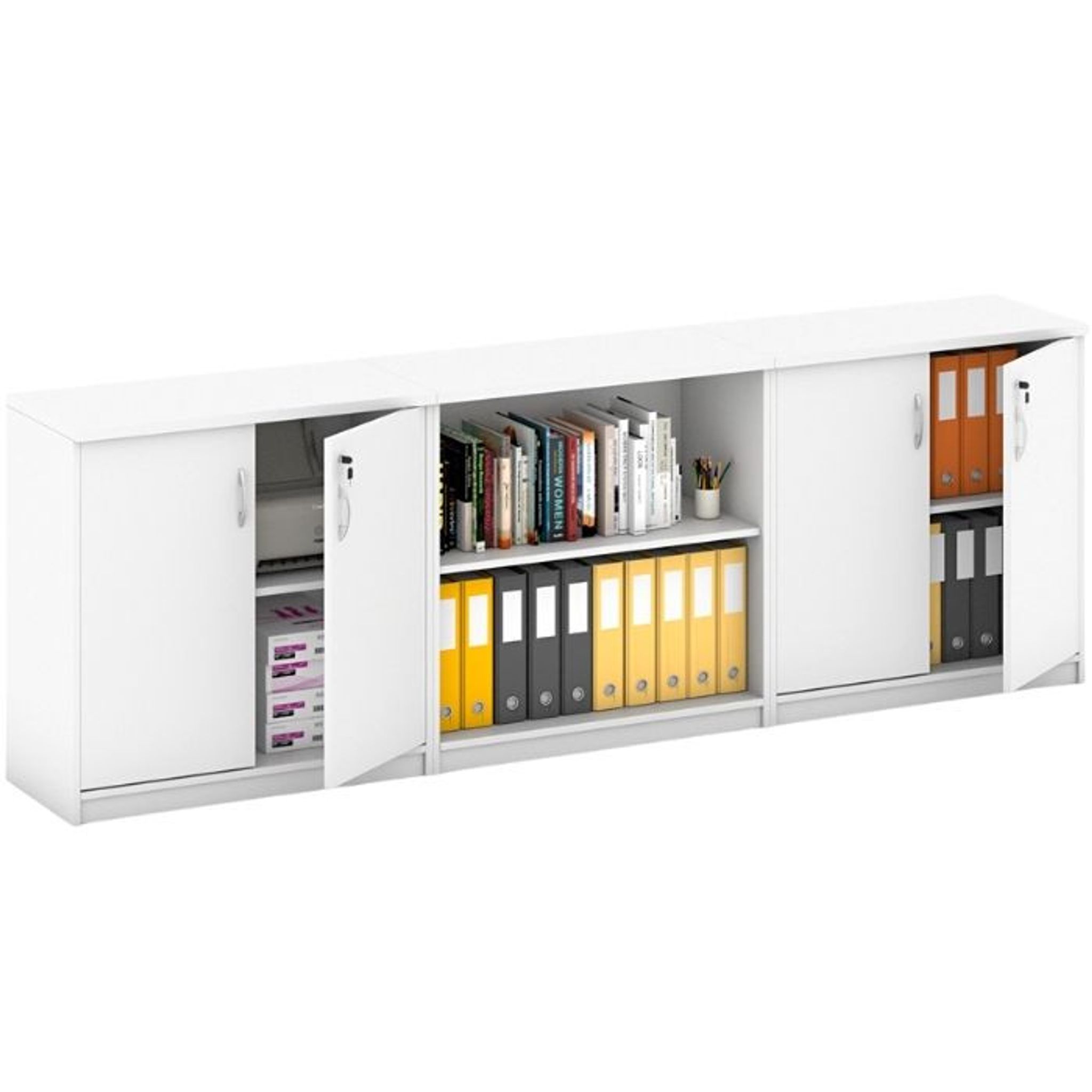 Schrank-Set MIRELLI, Typ I – weiß
