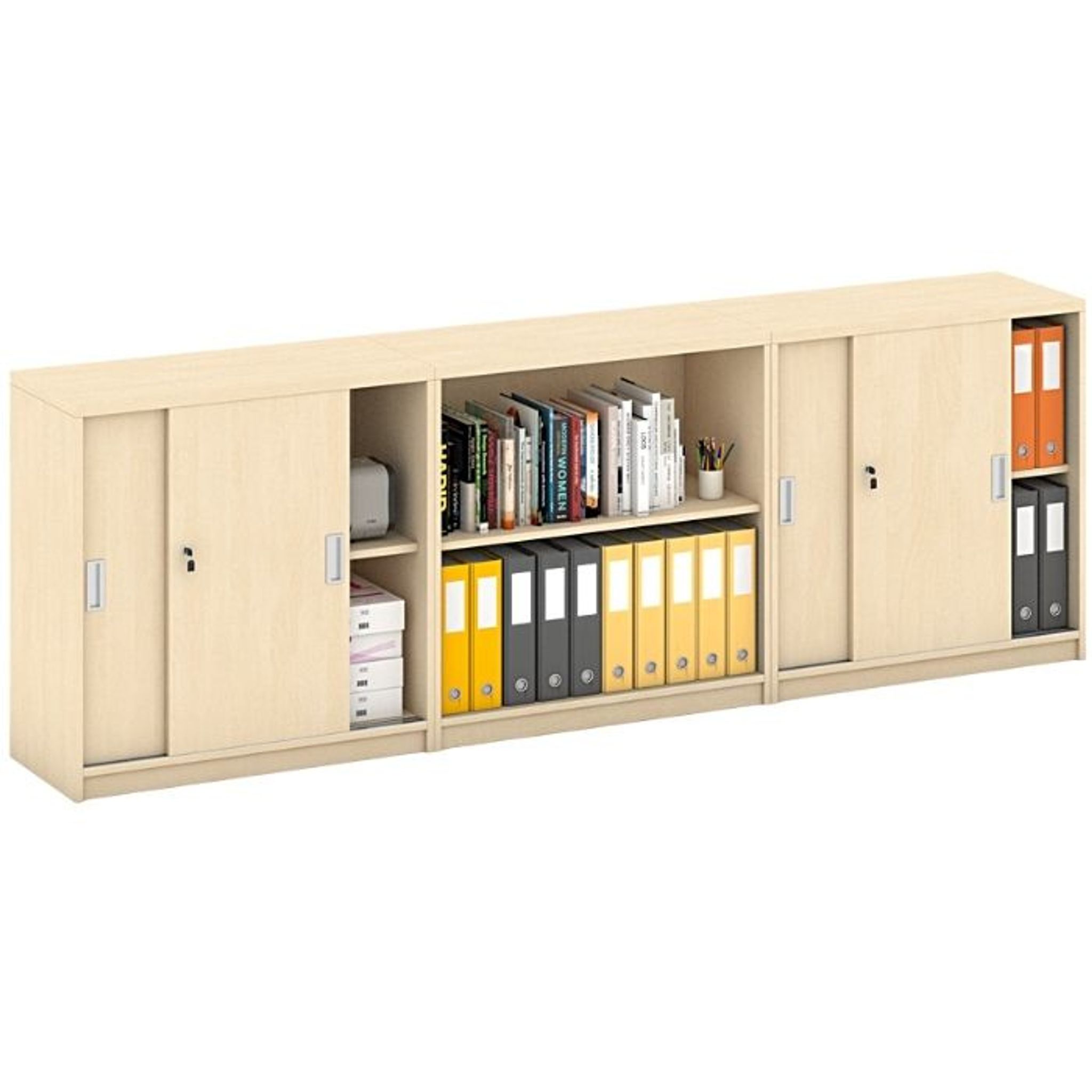 Schrank-Set MIRELLI, Typ II – Birke