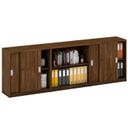 Schrank-Set MIRELLI, Typ II – Nussbaum