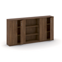 Schrank-Set MIRELLI, Typ III – Nussbaum