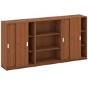 Schrank-Set MIRELLI, Typ IV – Kirschbaum