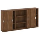 Schrank-Set MIRELLI, Typ IV – Nussbaum
