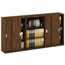 Schrank-Set MIRELLI, Typ IV – Nussbaum