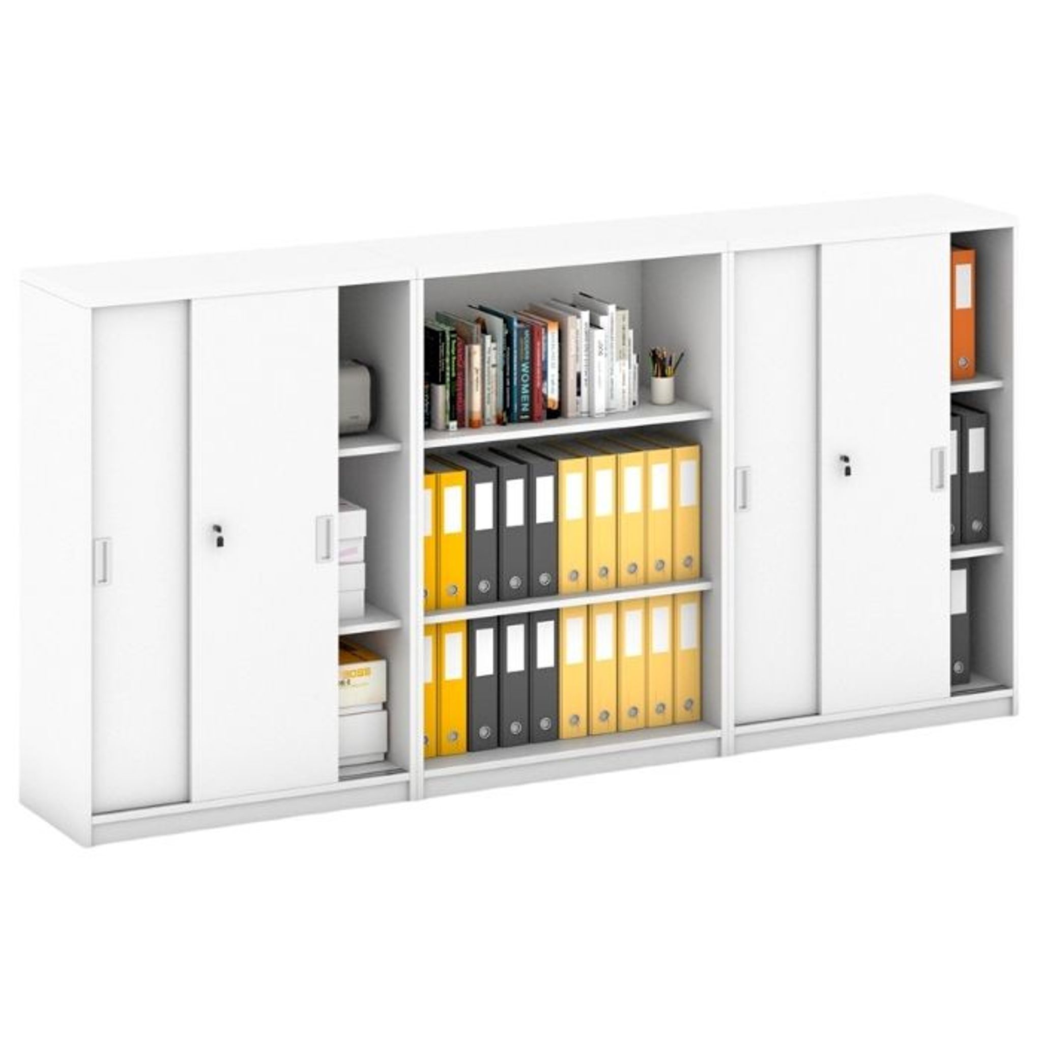 Schrank-Set MIRELLI, Typ IV – Weiß
