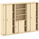 Schrank-Set MIRELLI, Typ IX – Birke