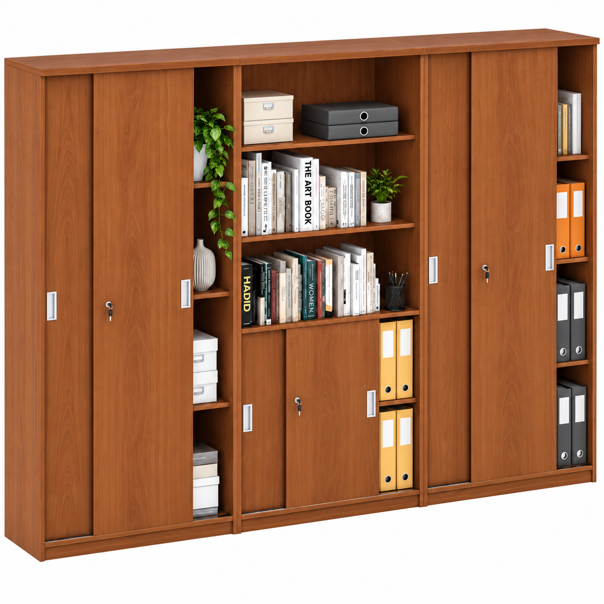 Schrank-Set MIRELLI, Typ IX – Kirschbaum Schrank-Set MIRELLI, Typ IX – Kirschbaum