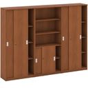 Schrank-Set MIRELLI, Typ IX – Kirschbaum
