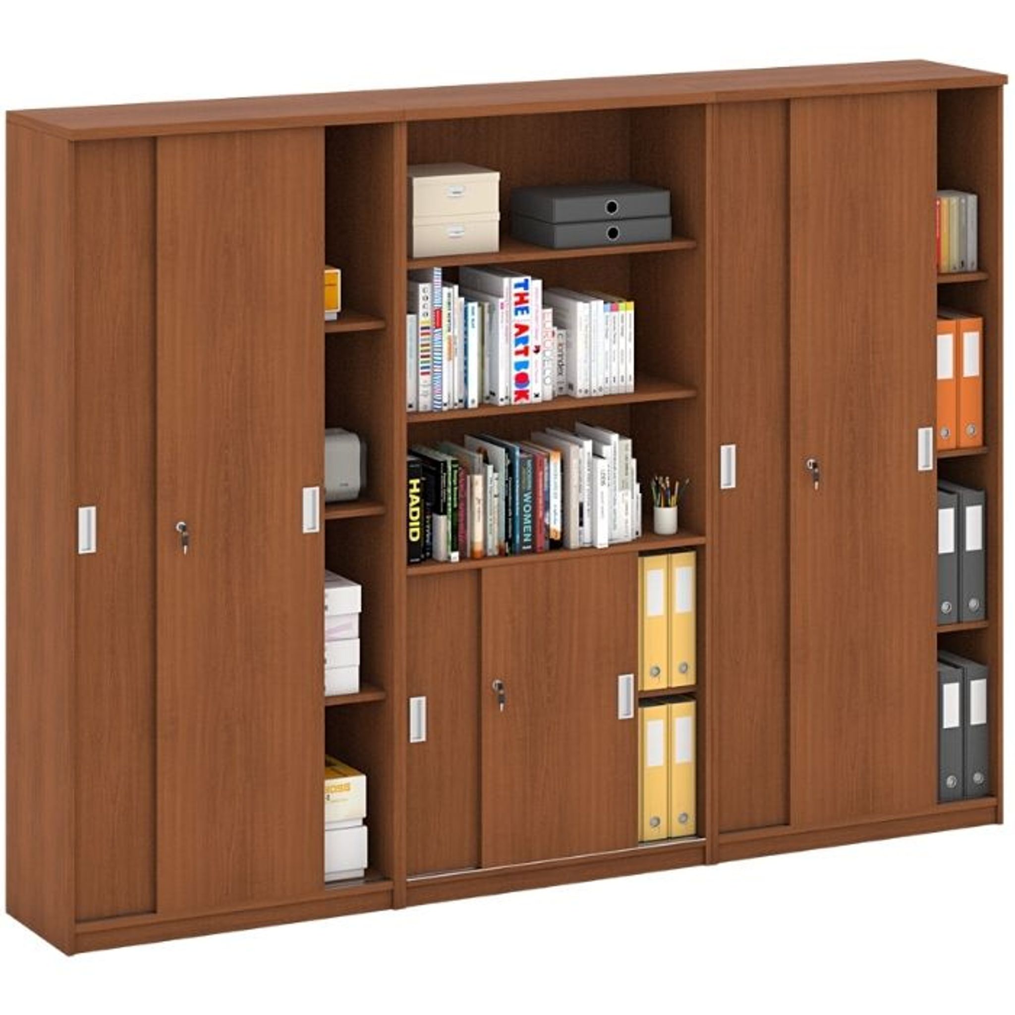 Schrank-Set MIRELLI, Typ IX – Kirschbaum