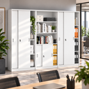 Schrank-Set MIRELLI, Typ IX – Weiß