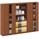Schrank-Set MIRELLI, Typ V – Kirschbaum