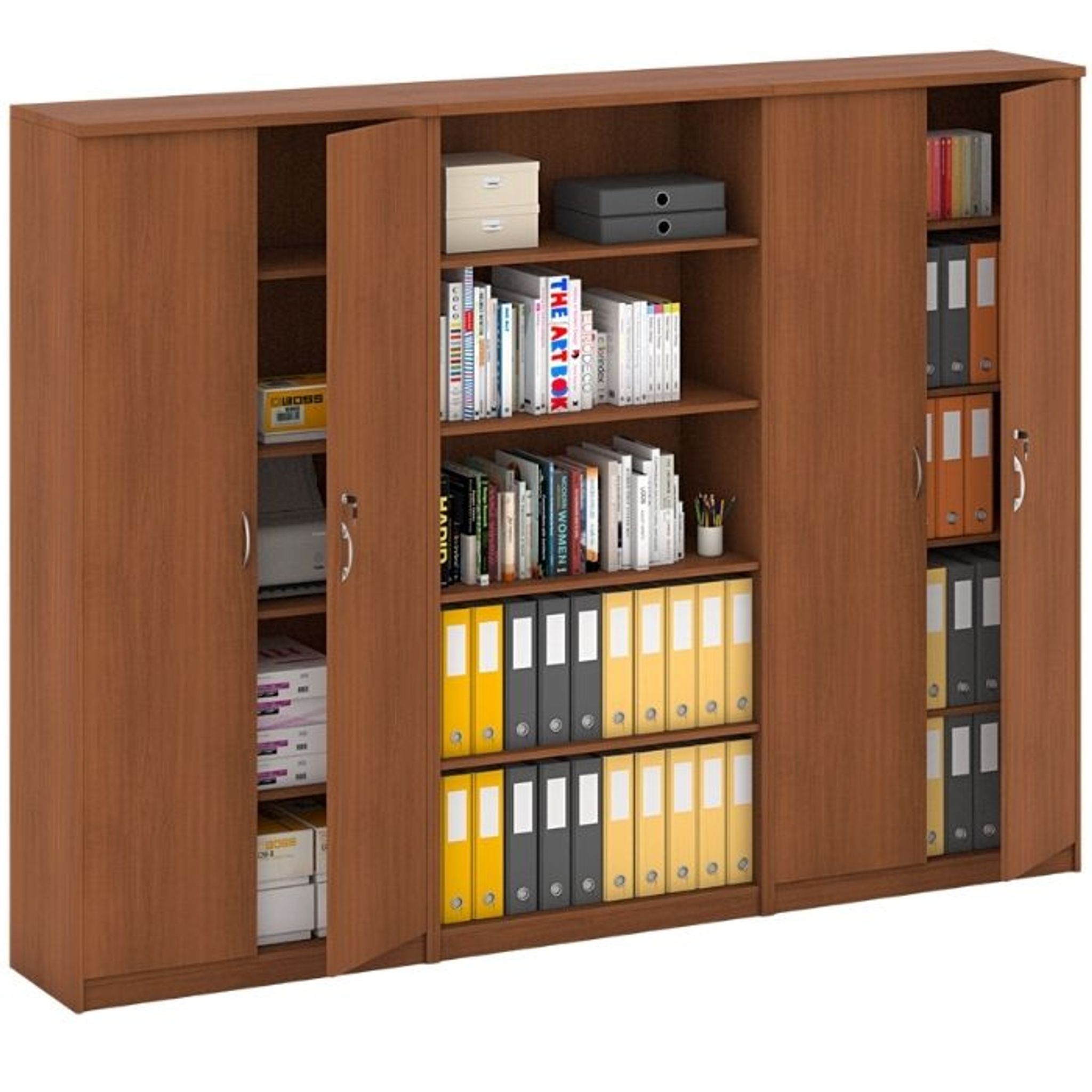 Schrank-Set MIRELLI, Typ V – Kirschbaum