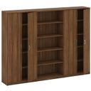 Schrank-Set MIRELLI, Typ V – Nussbaum