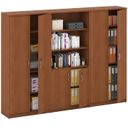 Schrank-Set MIRELLI, Typ VII – Kirschbaum