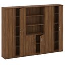 Schrank-Set MIRELLI, Typ VII – Nussbaum