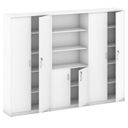 Schrank-Set MIRELLI, Typ VII – weiß