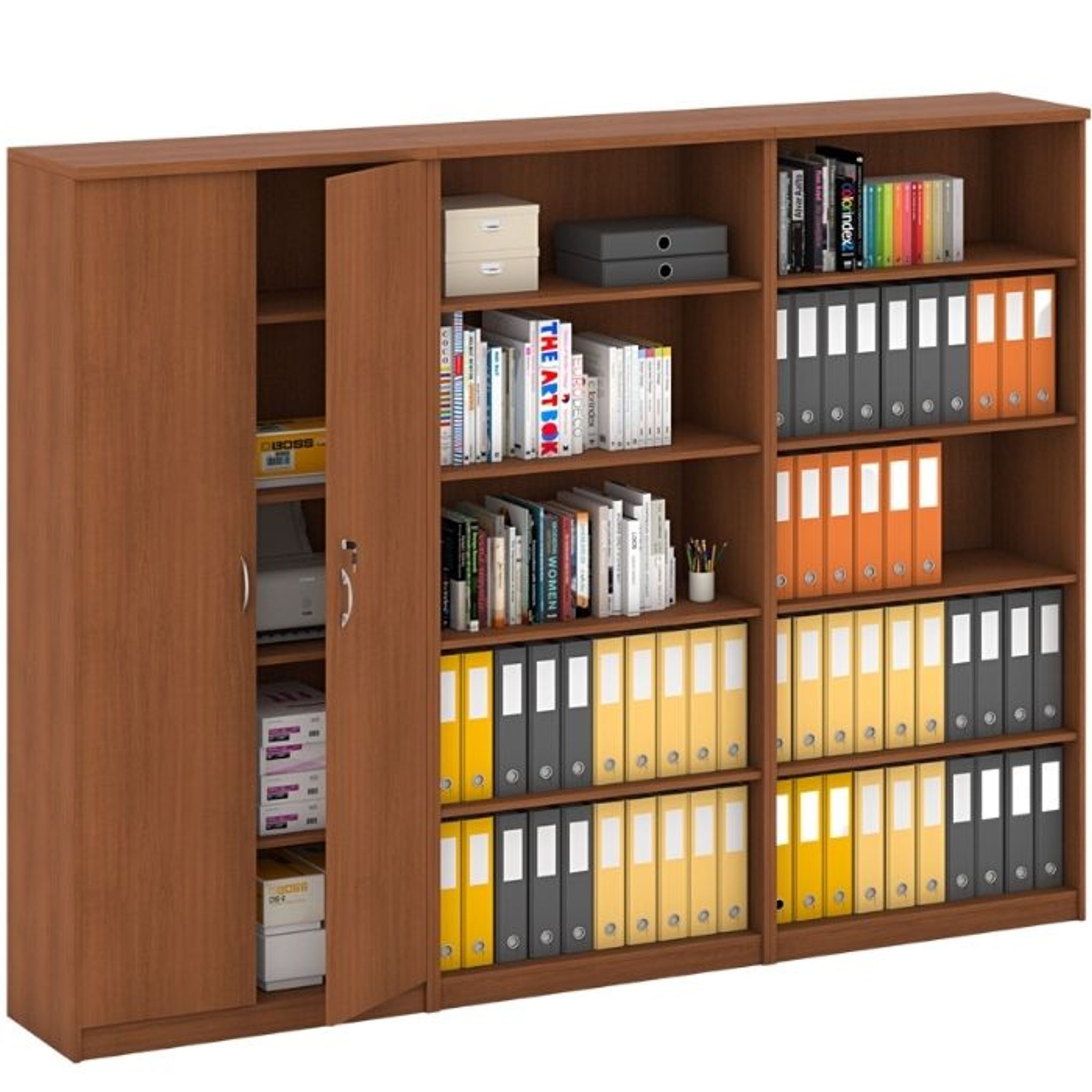 Schrank-Set MIRELLI, Typ VIII – Kirschbaum