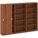 Schrank-Set MIRELLI, Typ X – Kirschbaum