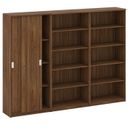 Schrank-Set MIRELLI, Typ X – Nussbaum