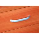 Schreibtischcontainer, Rollcontainer MIRELLI, 4 Schubladen, Birke