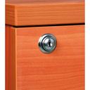 Schreibtischcontainer, Rollcontainer MIRELLI, 4 Schubladen, Birke