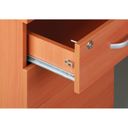 Schreibtischcontainer, Rollcontainer MIRELLI, 4 Schubladen, Kirschbaum