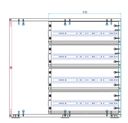 Schreibtischcontainer, Schreibtisch-Unterschrank BLOCK White, 4 Schubladen