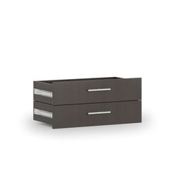 Schubladen für Kleiderschrank PRIMO, 2 Schubladen, Wenge