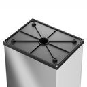 Schüttgut mülleimer Big-Box Swing XL, 52 l, selbstschließend, Edelstahl glänzend