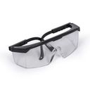 Schutzbrille, klar, verstellbare Füße, 10er Pack