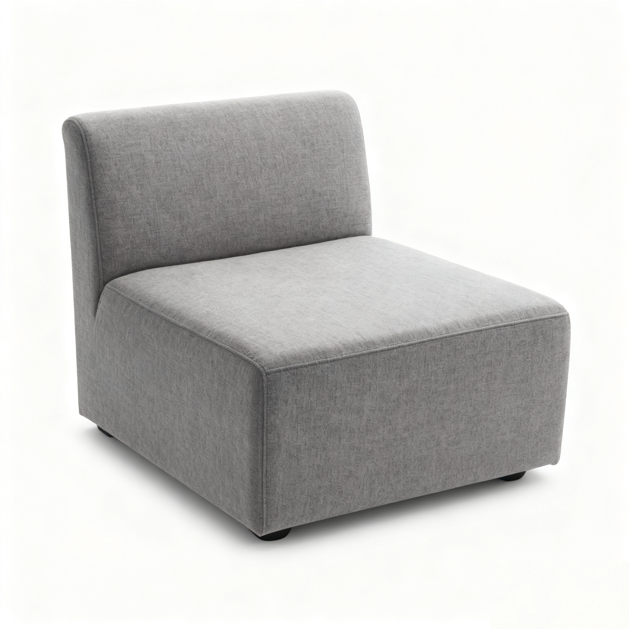 Sedačka LEA, křesílko, světle šedá