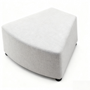 Sedačka LEA, trojúhelník, světle šedá