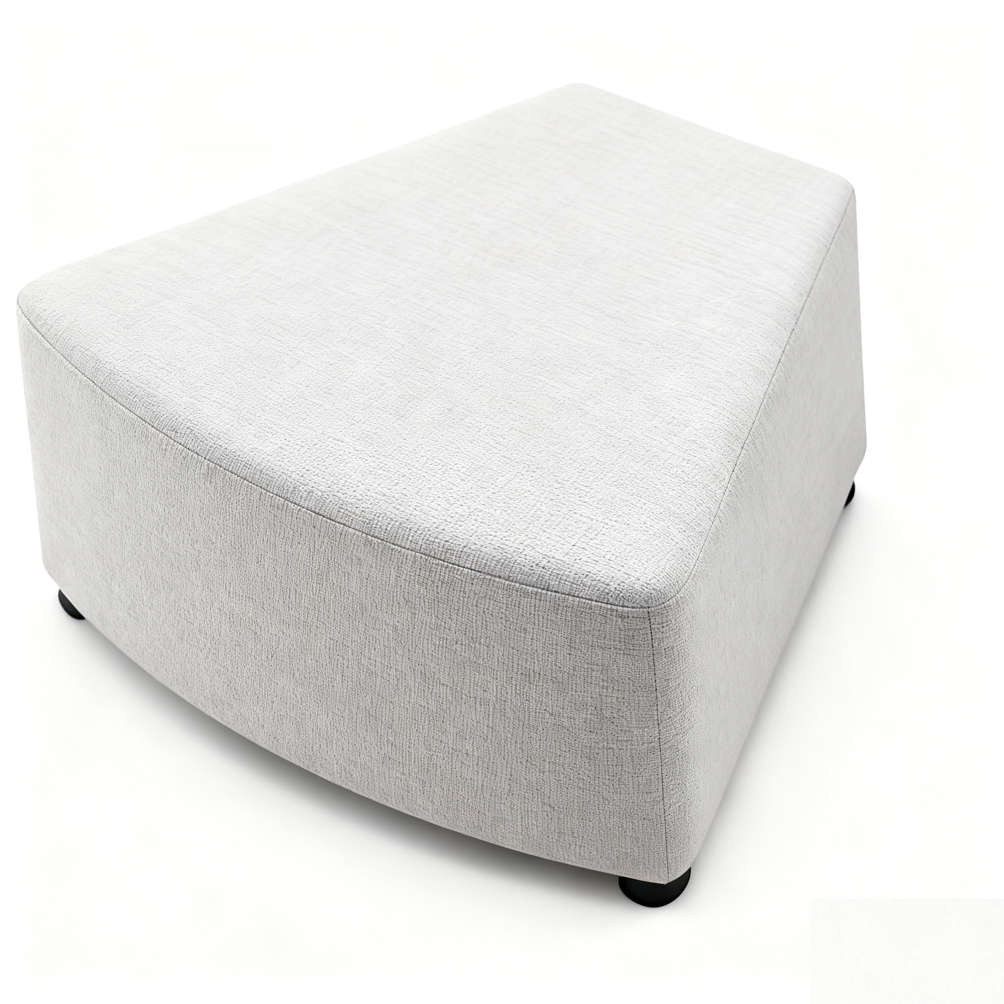 Sedačka LEA, trojúhelník, světle šedá