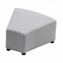 Sedačka LEA, trojúhelník, světle šedá