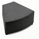 Sedačka LEA, trojúhelník, tmavě šedá