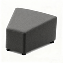 Sedačka LEA, trojúhelník, tmavě šedá