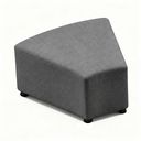 Sedačka LEA, trojúhelník, tmavě šedá