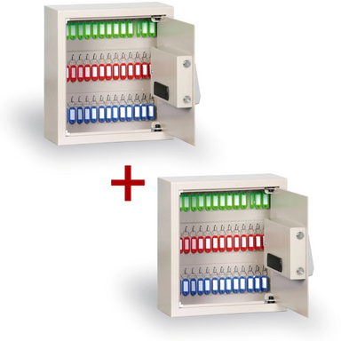 Sejf na klíče s elektronickým zámkem, 76 klíčů,  1+1 ZDARMA