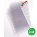 Selbsthaftende Taschen mit magnetischer Ecke, Ecke - gemischte Farben