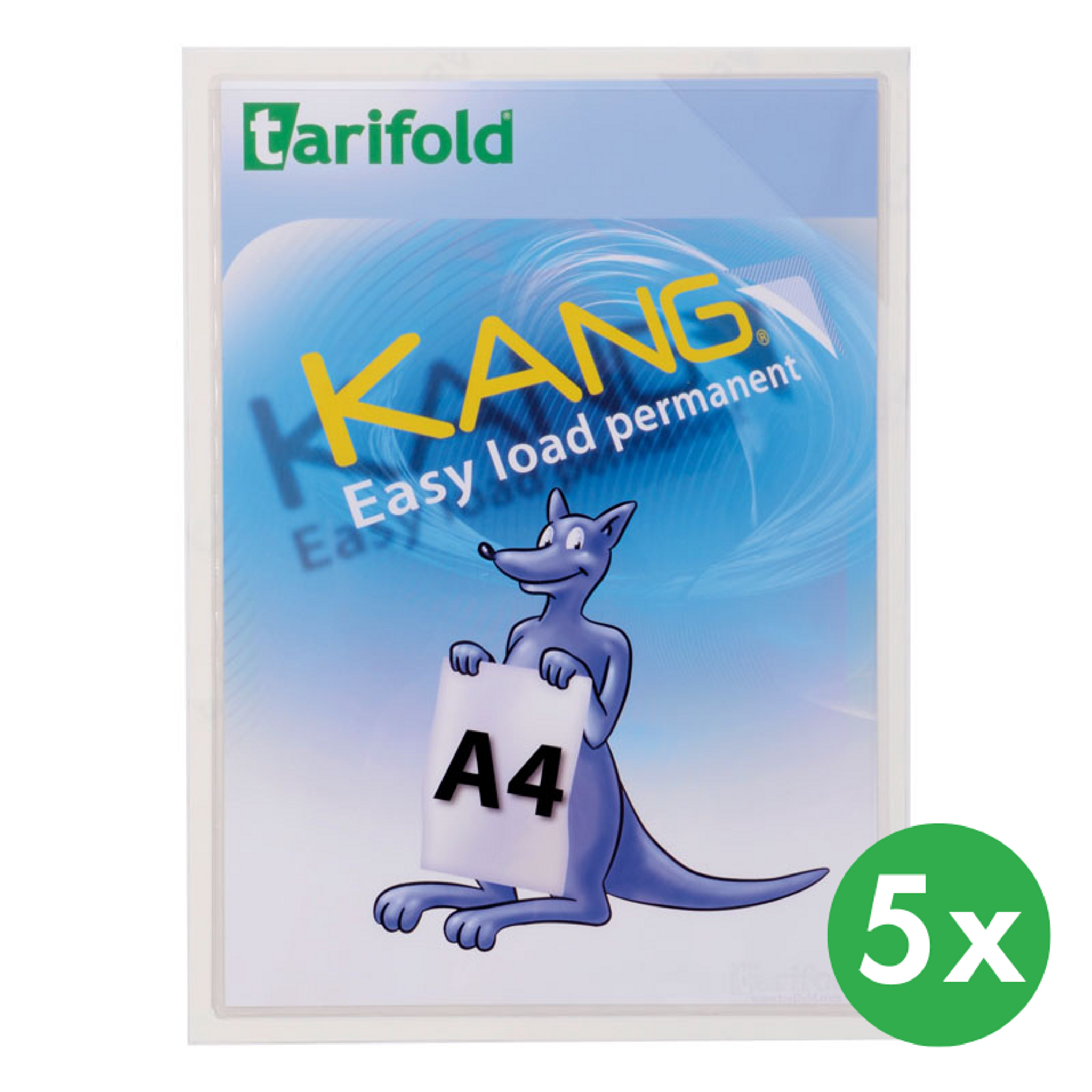 Selbstklebende permanente Tasche A4, 5 Stk.