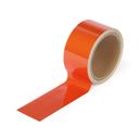 Selbstklebendes Reflexband, 50 mm, 10 m, 10 Stk, orange