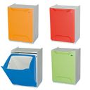 Set mit 4 plastik Mülleimer für Mülltrennung, 20 L, 340 x 290 x 470 mm