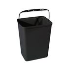 Set mit plastik Mülleimer für Mülltrennung, 20 L, grün