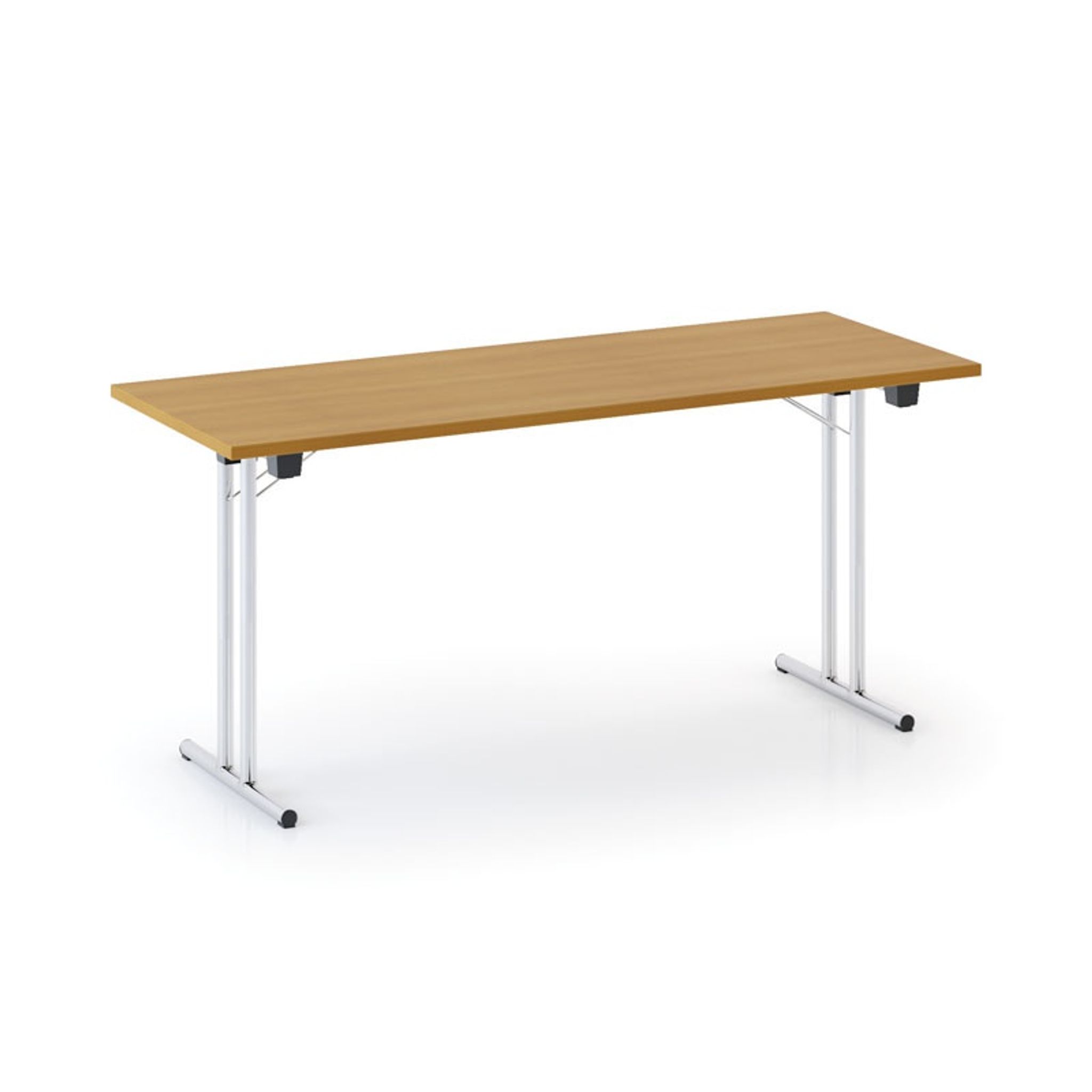 Skládací konferenční stůl FOLDING, 160x80 cm, třešeň