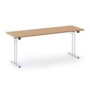 Skládací konferenční stůl FOLDING, 180x80 cm, buk